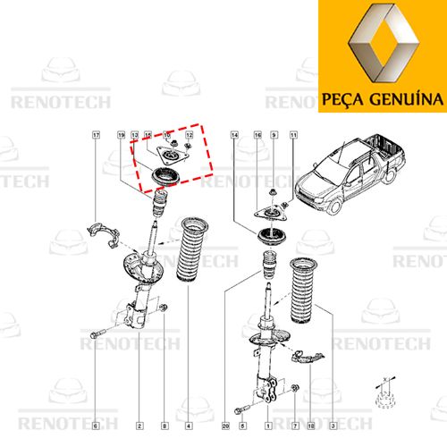 RN-06968R-SUPORTE-DO-BATENTE-SUPERIOR-DIANTEIRO-DO-AMORTECEDOR---DUSTER-OROCH---2017-A-2019----543206968R RN-06968R-SUPORTE-DO-BATENTE-SUPERIOR-DIANTEIRO-DO-AMORTECEDOR---DUSTER-OROCH---2017-A-2019----543206968R