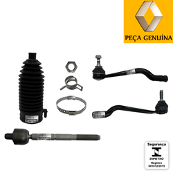 RN-13172R-K4-KIT-COM-2-BRACOS---TERMINAIS-ESQUERDO-E-DIREITO-DA-CAIXA-DE-DIRECAO-HIDRAULICA---SANDERO-II--LOGAN-II