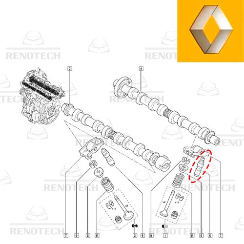 RN-062312-PN-TUCHO-HIDRAULICO-M9T-2.3-16V-MASTER-7701062312 RN-062312-PN-TUCHO-HIDRAULICO-M9T-2.3-16V-MASTER-7701062312