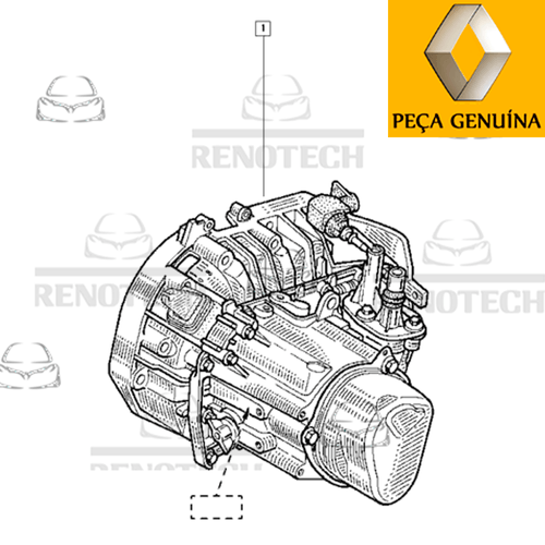 RN-716865-DS-CAMBIO-COMPLETO-JH3-065---1.6-8V-K7M--1.6-16V-K4M---RENAULT