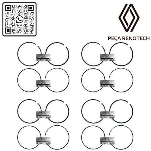 120339353R-ANEIS-DE-PISTAO-STD--x4--H4M-1.6-16V 120339353R-ANEIS-DE-PISTAO-STD--x4--H4M-1.6-16V