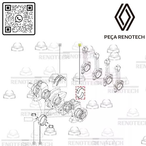 121500151R-BRONZINA-DE-BIELA-050-MOT-H4M-1.6-16V-CAP-LOG-II-SAN-II-DUS-MARCH