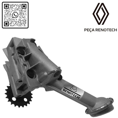 RN 227686-X 8200227686 BOMBA DE OLEO 1.6 16V K4M CL2-MEG-SCE-KAN 22 DENTES IMP