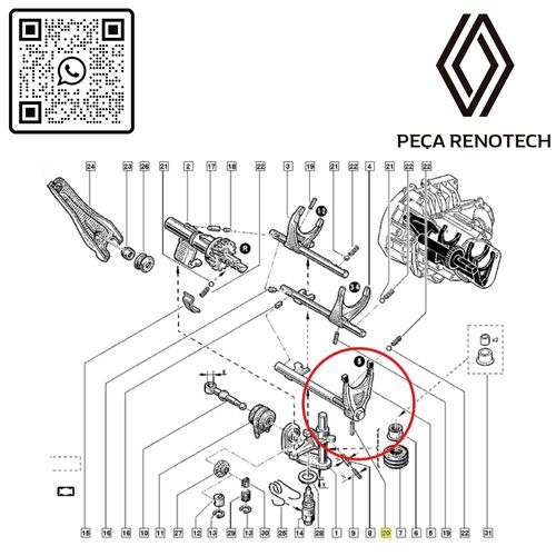 7701067313GARFO-DA-5º-MARCHA-COM-PINO