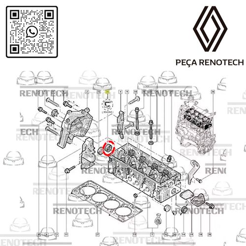 7700101348RETENTOR DO COMANDO DE VÁLVULA 30X42X7 - MOTOR 1.0 8V D7D / D7F / 1.6 8V K7M / 2.5 16V G9U 7700101348RETENTOR DO COMANDO DE VÁLVULA 30X42X7 - MOTOR 1.0 8V D7D / D7F / 1.6 8V K7M / 2.5 16V G9U