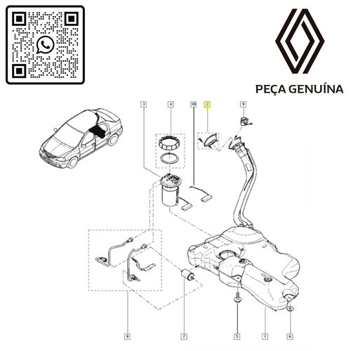 6001550133SUPORTE-DO-BOCAL-DO-TANQUE---MOTOR-1.6-16V-K4M---1.6-8V-K7M---2.0-16V-F4R---1.0-16V-D4D 6001550133SUPORTE-DO-BOCAL-DO-TANQUE---MOTOR-1.6-16V-K4M---1.6-8V-K7M---2.0-16V-F4R---1.0-16V-D4D