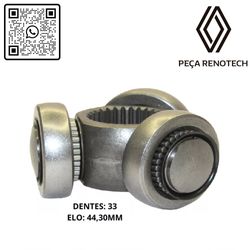 8200332234TRIZETA-DO-SEMI-EIXO-33-DENTES--DIAMETRO-DO-ELO-44.3MM----MOTOR-2.0---DUSTER---OROCH---JEEP-COMPASS