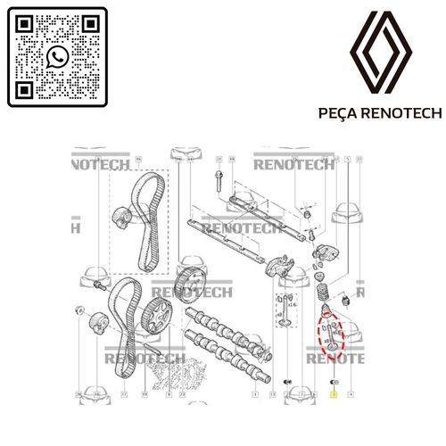 7701473004VÁLVULA DE ESCAPE - MOTOR 1.0 16V D4D - CLIO II / TWINGO / KANGOO - PEUGEOT 206 7701473004VÁLVULA DE ESCAPE - MOTOR 1.0 16V D4D - CLIO II / TWINGO / KANGOO - PEUGEOT 206