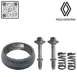 RN 50526R-KO ANEL DO ESCAPE-CATALISADOR MOT B4D KWI-LOG II-SAN II (KIT COM MOLA+PARA)