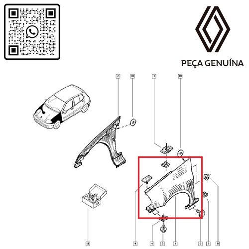 RN-12611R-631012611R-PARALAMA-ESQ.-CLIO-II-12..-ORIG---CLIO-II