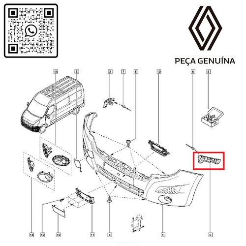 RN-30006R-620430006R-SUPORTE-DIANT.-ESQ.-DO-PARACHOQUE-MASTER-13...---MASTER-III RN-30006R-620430006R-SUPORTE-DIANT.-ESQ.-DO-PARACHOQUE-MASTER-13...---MASTER-III