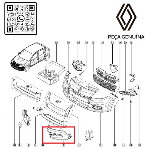 RN-30158-261A30158R-CAPA-DO-FAROL-DE-MILHA-ESQ.-SAND.-STEPW.---SANDERO