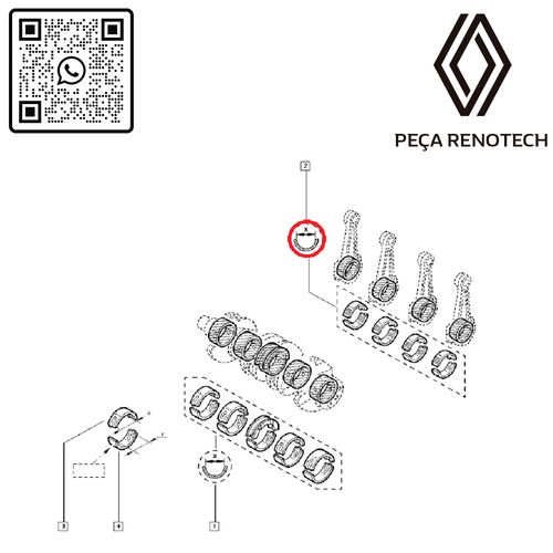 RN-2383-C-7701472839-BRONZINA-DE-BIELA-050-MOT-D7D-1.0-8V-D4D-1.0-16V-D7F