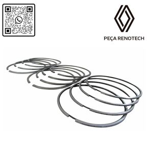 RN 38667R-2X 120338667R ANÉIS DE PISTÃO 0.50 - JOGO COM 4 - MASTER 2.3 16V M9T 2013 EM DIANTE RN 38667R-2X 120338667R ANÉIS DE PISTÃO 0.50 - JOGO COM 4 - MASTER 2.3 16V M9T 2013 EM DIANTE