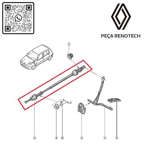 RN-435304-X-7700435304-CABO-DE-ACELERADOR-CLIO-II-1.0-8V-D7D-695MM RN-435304-X-7700435304-CABO-DE-ACELERADOR-CLIO-II-1.0-8V-D7D-695MM