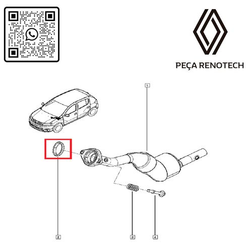 RN-762086-P-8200762086-ANEL-DO-ESCAPE-CAP-LOG-II-SAN-II-H4M---FLUENCE-M4R RN-762086-P-8200762086-ANEL-DO-ESCAPE-CAP-LOG-II-SAN-II-H4M---FLUENCE-M4R