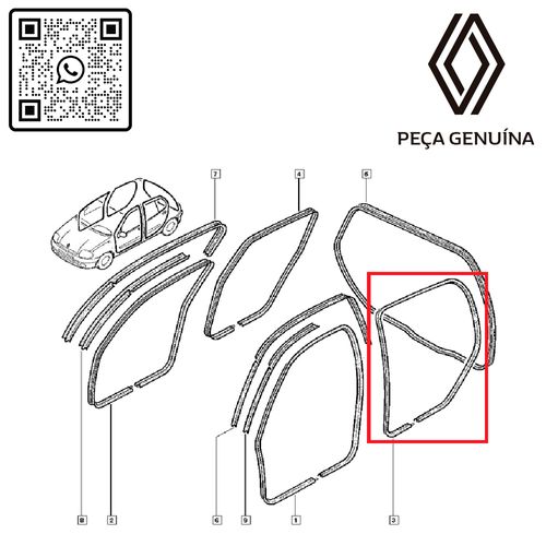 RN-804924-7700843121-BORRACHA-DA-PORTA-DIANT-TRAS-CL-I-II-2-E-4-PORTAS