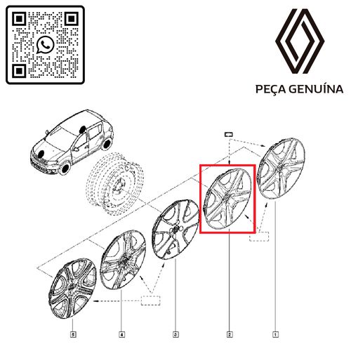 RN-52550R-403152550R-CALOTA-STEPWAY-II-ARO-16 RN-52550R-403152550R-CALOTA-STEPWAY-II-ARO-16