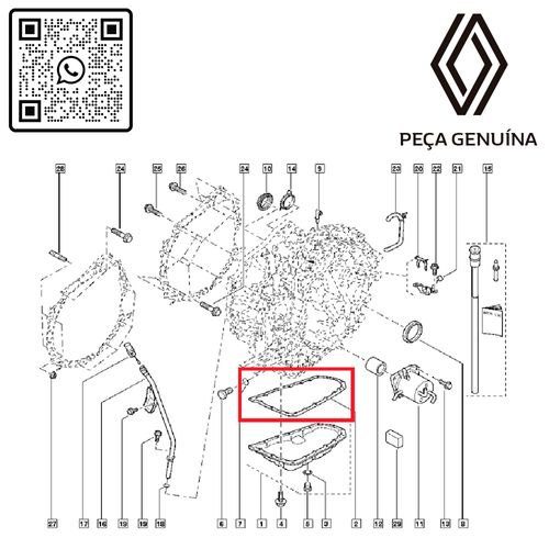 RN-71XF0C-313971XF0C-JUNTA-DO-CARTER-DO-CAMBIO-CVT-FLUENCE-2.0-16V-M4R