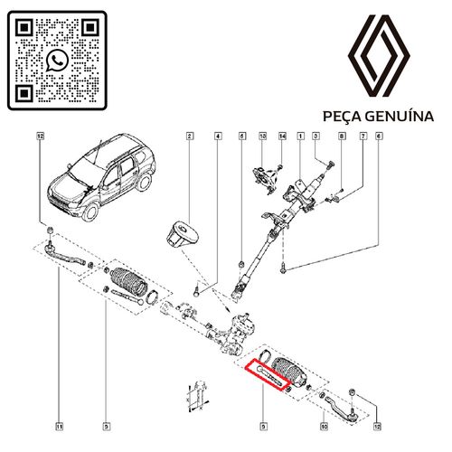 RN-108350-P-8201108350-BRACO-DA-CX.-DE-DIRECAO-DUSTER-CAPTUR-axial-NAKATA RN-108350-P-8201108350-BRACO-DA-CX.-DE-DIRECAO-DUSTER-CAPTUR-axial-NAKATA