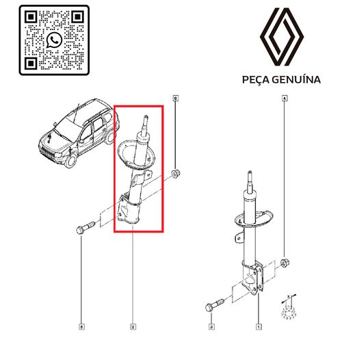 RN-22785R-543022785R-AMORTECEDOR-DIANTEIRO-RENAULT-DUSTER