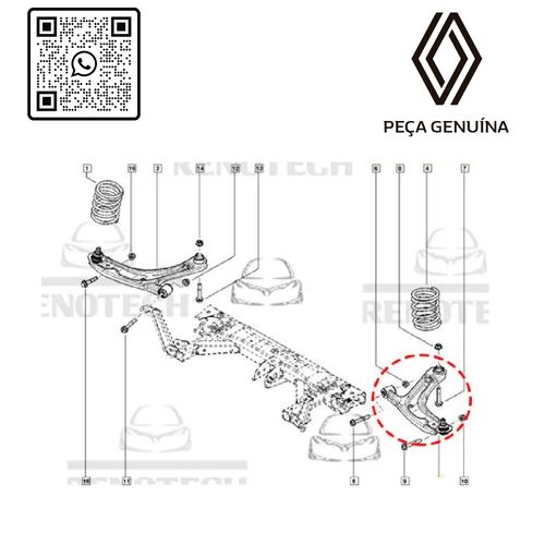 RN-32428R-545032428R-BANDEJA-DIANTEIRA-ESQUERDO-RENAULT-KWID-ORIG RN-32428R-545032428R-BANDEJA-DIANTEIRA-ESQUERDO-RENAULT-KWID-ORIG