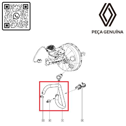 RN-13285R-474013285R-MANGUEIRA-DE-VACUO-DO-SERVOFREIO-KWID RN-13285R-474013285R-MANGUEIRA-DE-VACUO-DO-SERVOFREIO-KWID