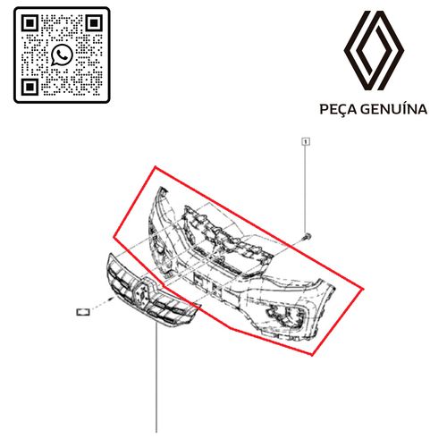 RN-27353R-620227353R-PARACHOQUE-DIANTEIRO-RENAULT-KWID-18-22-ORGINAL RN-27353R-620227353R-PARACHOQUE-DIANTEIRO-RENAULT-KWID-18-22-ORGINAL