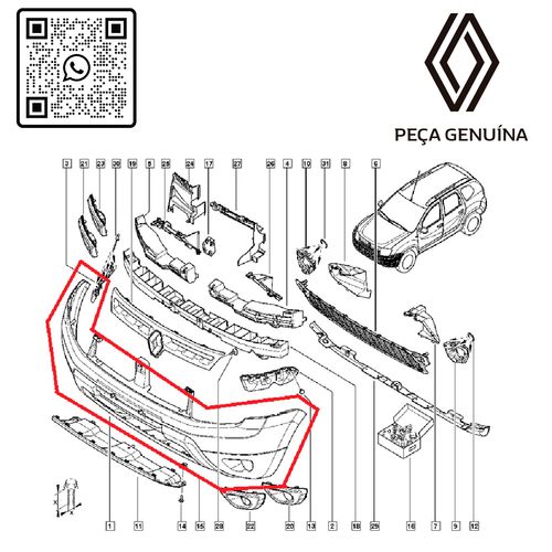 RN-20144R-620220144R-PARACHOQUE-DIANT.-DUSTER-15...-4X2 RN-20144R-620220144R-PARACHOQUE-DIANT.-DUSTER-15...-4X2