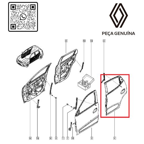 RN-14588R-821014588R-PORTA-TRAS.-ESQ.-KWID RN-14588R-821014588R-PORTA-TRAS.-ESQ.-KWID