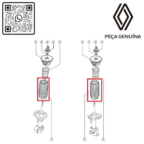 RN-80453R-543880453R-Coifa-Do-Amortecedor-Dianteiro-Renault-Master RN-80453R-543880453R-Coifa-Do-Amortecedor-Dianteiro-Renault-Master