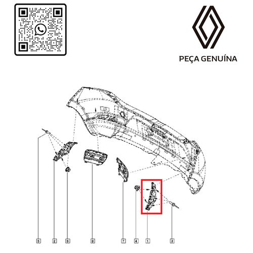 RN-57431R-850457431R-SUPORTE-DE-FIXACAO-DO-PARACHO