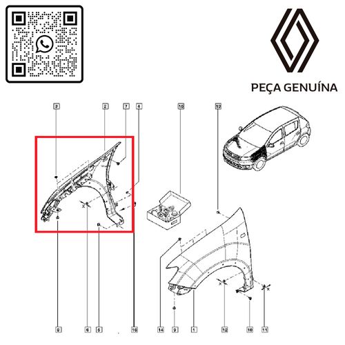 RN-07133R-631007133R-Paralama-Lado-Direito-Original-Renault-Sandero-Logan