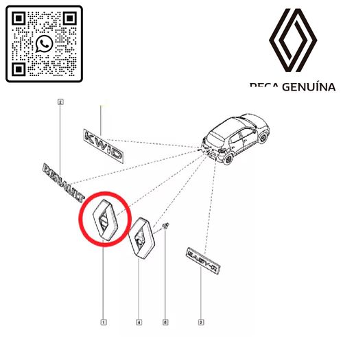 RN-91360R-908891360R-EMBLEMA-DA-TAMPA-TRAS.-KWID
