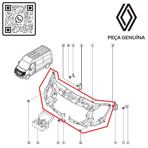 RN-06894R-625006894R-Painel-Frontal-Renault-Master-14-23 RN-06894R-625006894R-Painel-Frontal-Renault-Master-14-23