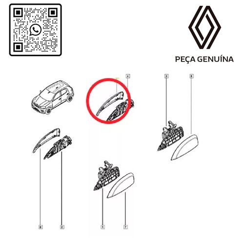 RN-01741R-806B01741R-CAPA-DO-PUXADOR-EXT.-PORTA-DIR.-KWID