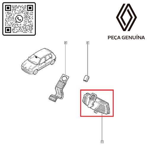 RN-349373-7700413867-ESPELHO-RETROVISOR-INTERNO-LAG-MEG-I-LOG-SAND-R19-M RN-349373-7700413867-ESPELHO-RETROVISOR-INTERNO-LAG-MEG-I-LOG-SAND-R19-M