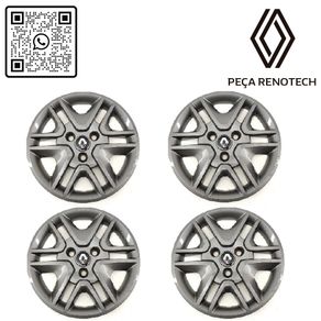 RN-54921R-PGX-403154921R-CALOTA-GRAFITE-KWID-2018-20-ARO-14-CUBO-PADRAO-FIX-PARAF--x4-