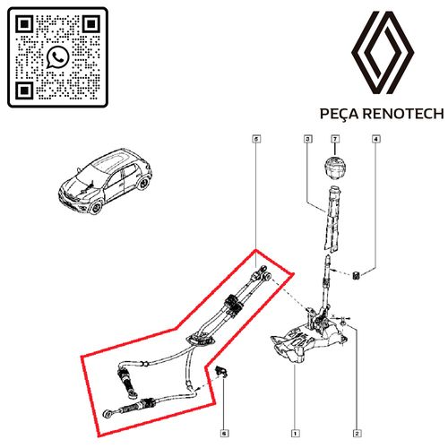 RN-58240R-B-349358240R-REPARO-CABO-SELETOR-DE-MARCHAS-KWID