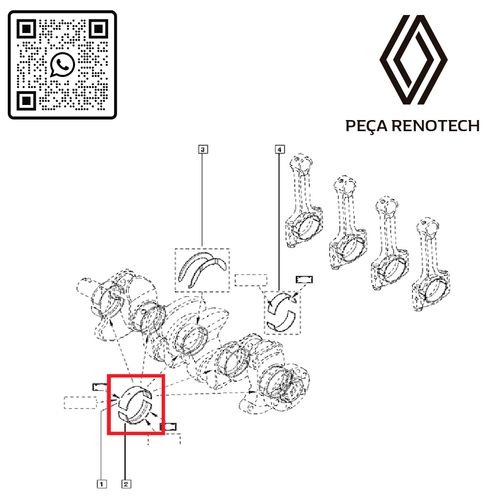 RN-53314R-P-122153314R-BRONZINA-DE-MANCAL-STD-MOT-H4M-1.6-16V RN-53314R-P-122153314R-BRONZINA-DE-MANCAL-STD-MOT-H4M-1.6-16V
