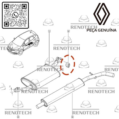 RN-719612-8200719612-Coxim-Suporte-Escape-Original-Renault-Duster