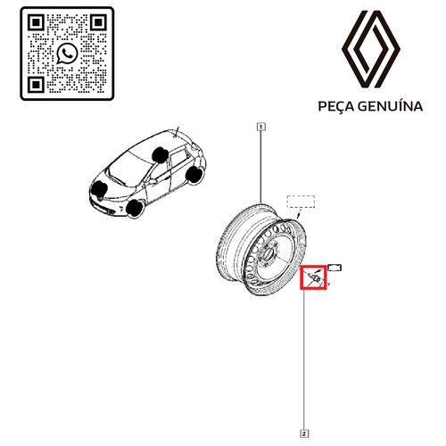 RN-623085-8200623085-PARAFUSO-DA-RODA-DE-LIGA-LEVE-ARO-16-17-MEG-II- RN-623085-8200623085-PARAFUSO-DA-RODA-DE-LIGA-LEVE-ARO-16-17-MEG-II-