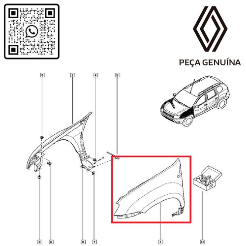 RN-16111R-631016111R-Para-Lama-Dianteiro-Le-631016111r-Renault-Duster-21-23 RN-16111R-631016111R-Para-Lama-Dianteiro-Le-631016111r-Renault-Duster-21-23