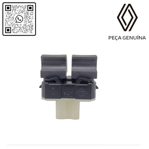 RN-12588R	254112588R	Botao-Vidro-Eletrico--duplo--Renault-Sandero