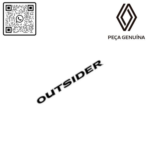 RN-55814R-990455814R-EMBLEMA-ADESIVO-OUTSIDER-PORTA-DIANJT.-ESQ.-KWID
