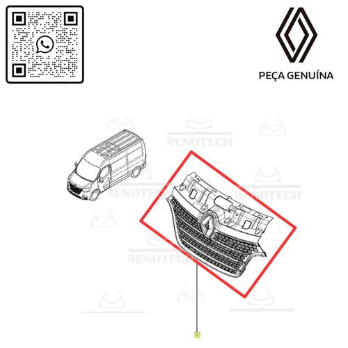 RN-06263R-O	623106263R	Grade-Do-Radiador-Master-2.3-16v-2013-Em-Diante