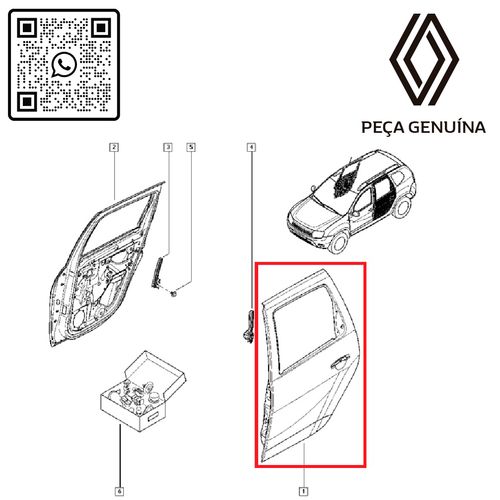 RN-13507R-821013507R-PORTA-TRAS.-ESQ.-DUSTER RN-13507R-821013507R-PORTA-TRAS.-ESQ.-DUSTER