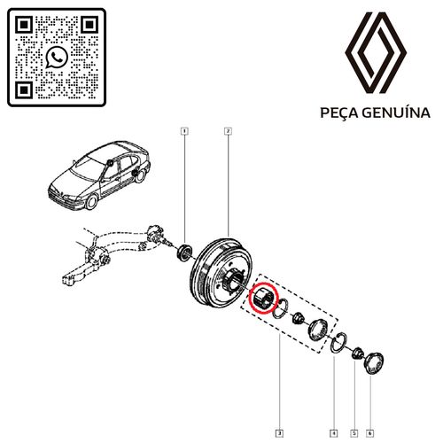 RN-205812-7701205812-ROLAMENTO-DE-RODA-TRAS.-R19-TWG-CL-MEG-LOG-SAN-206-SYM-SNR RN-205812-7701205812-ROLAMENTO-DE-RODA-TRAS.-R19-TWG-CL-MEG-LOG-SAN-206-SYM-SNR