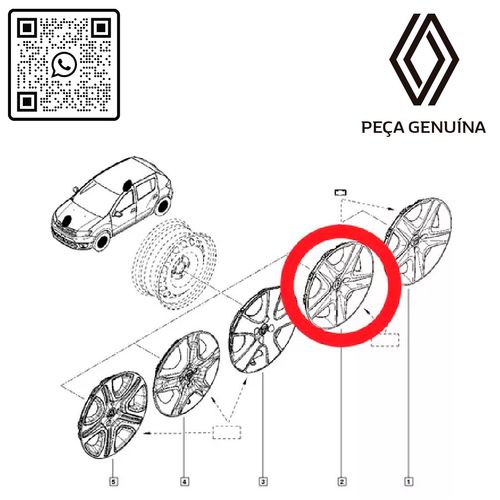 RN-59617R-403159617R-CALOTA-ARO-16-LOG-II-SAN-II-MOD.-OASIS RN-59617R-403159617R-CALOTA-ARO-16-LOG-II-SAN-II-MOD.-OASIS