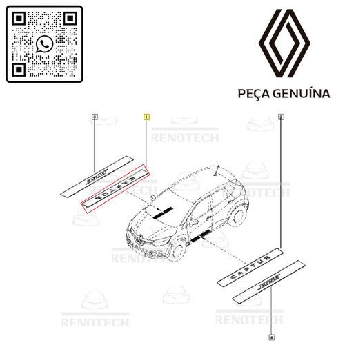 RN-21010R	768521010R	Faixa-Adesiva-Soleira-768521010r-Renault-Captur-2017-A-2021 RN-21010R	768521010R	Faixa-Adesiva-Soleira-768521010r-Renault-Captur-2017-A-2021
